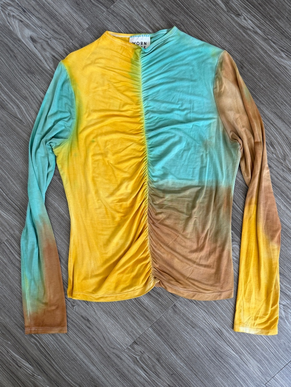 Feeling Space (formerly Worn Ware) • Cordelia Top • Handpainted Long Sleeve Top